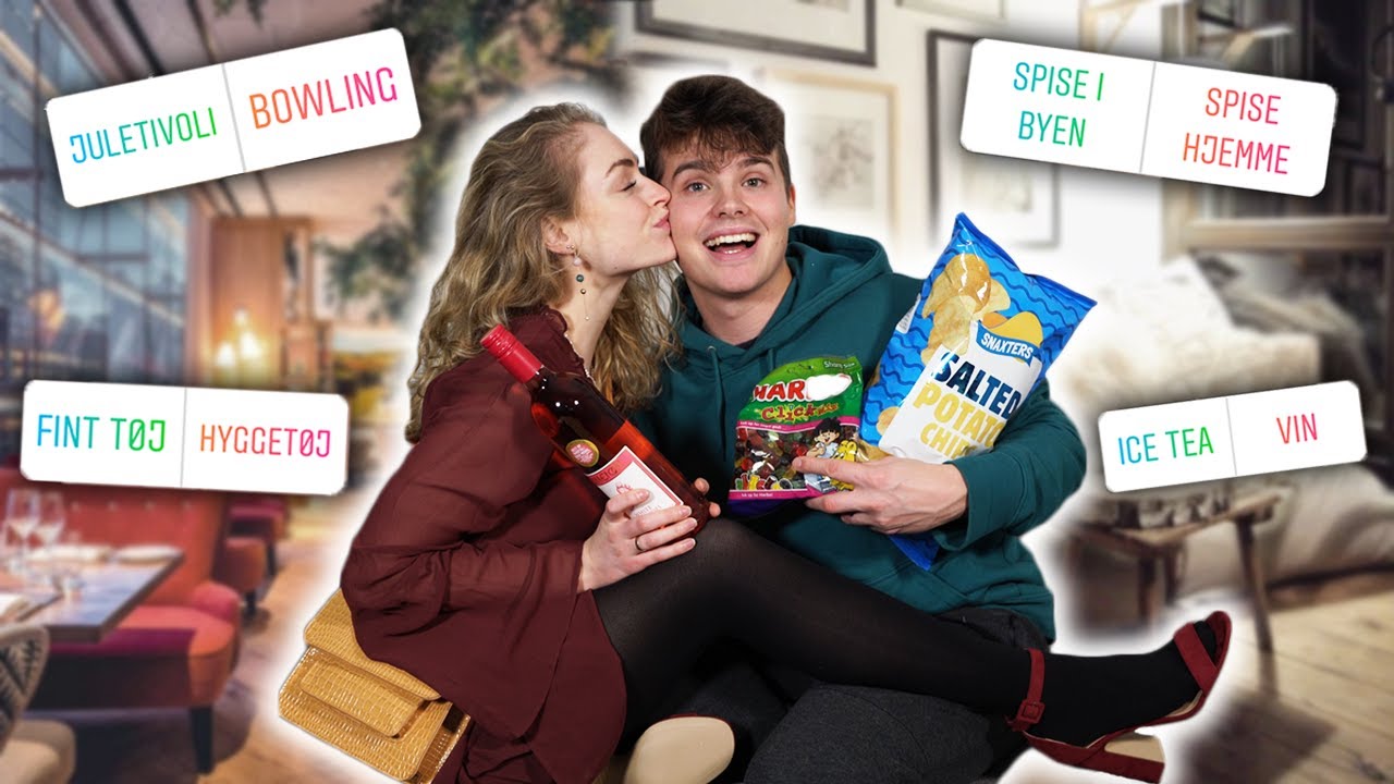 Vores følgere styrer vores date!