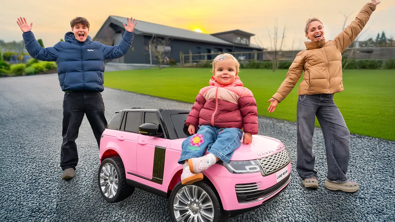 Overrasker Elina med en ny bil!