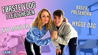 Første vlog i vores lejlighed!