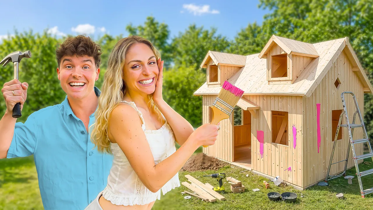 Vi bygger et LEGEHUS til Elina!