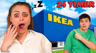 24 timer helt alene i IKEA!