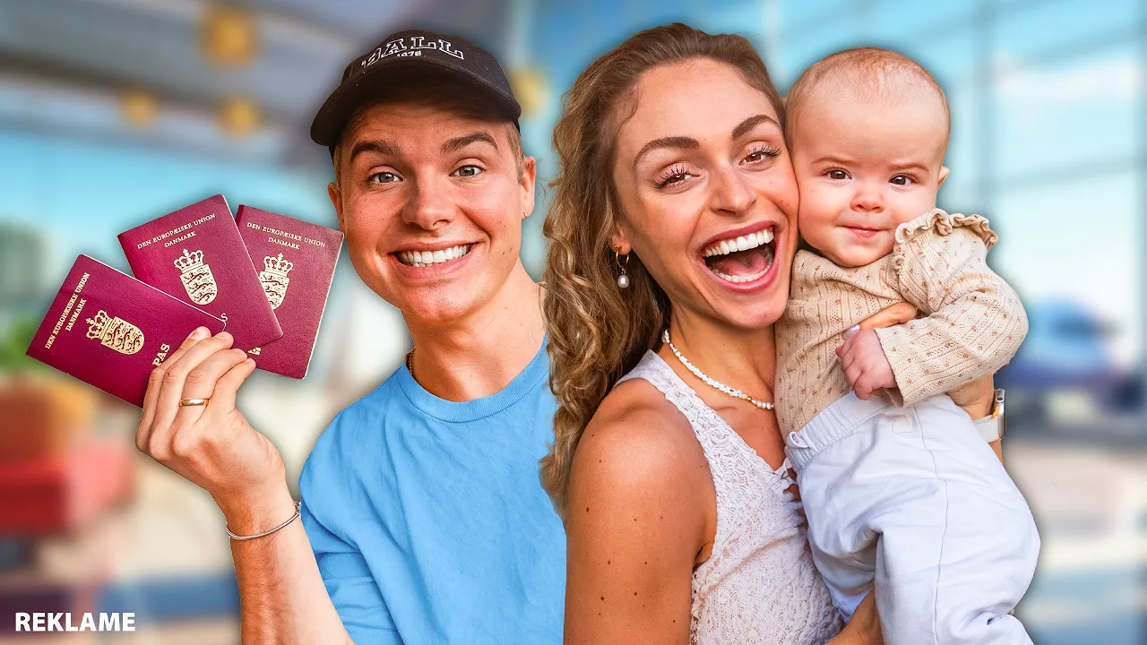 Vores første rejse med baby