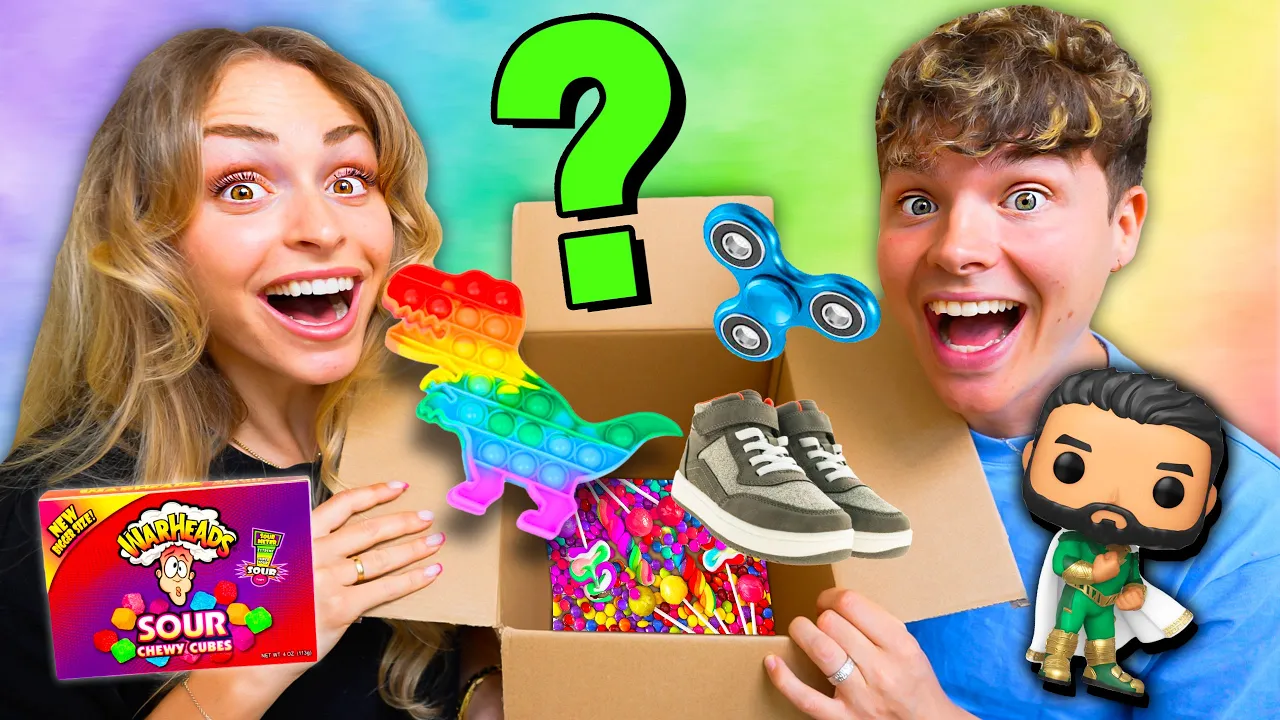 VI ÅBNER MYSTERY BOXES! (Slik, Fidgets og Tøj)