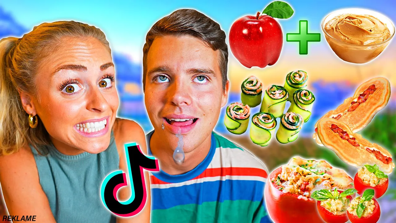VI TESTER LÆKRE TIKTOK SOMMER SNACKS!