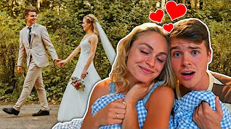 Reagerer på vores bryllupsvideo for første gang i 2 år!