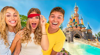 Overrasker Mikas søster med tur til DISNEYLAND!