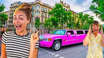 OVERRASKER Mika med en PINK LIMOUSINE!