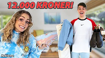 VI VÆLGER HINANDENS TØJ TIL 12.000KR!