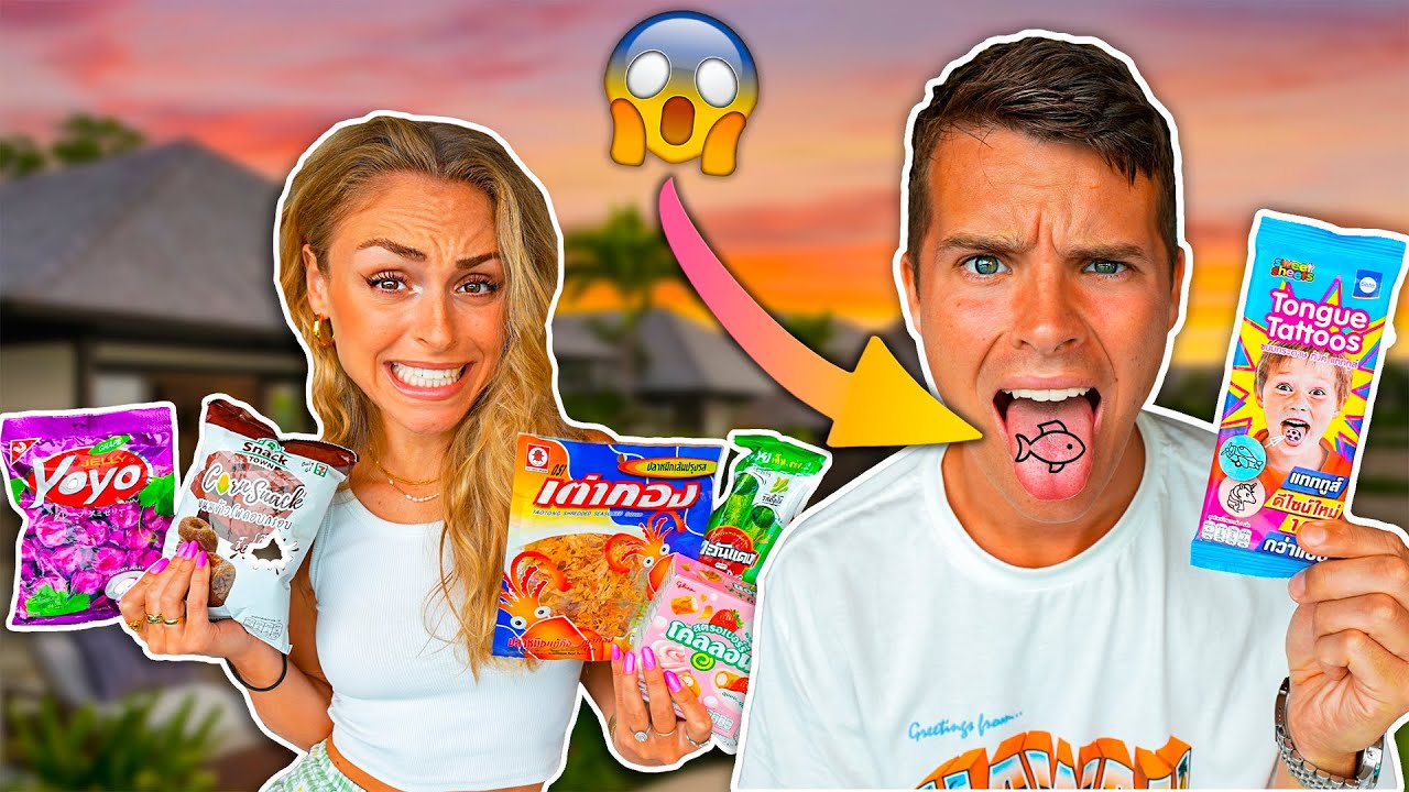 TASTE TEST | DE KLAMMESTE SNACKS FRA THAILAND!