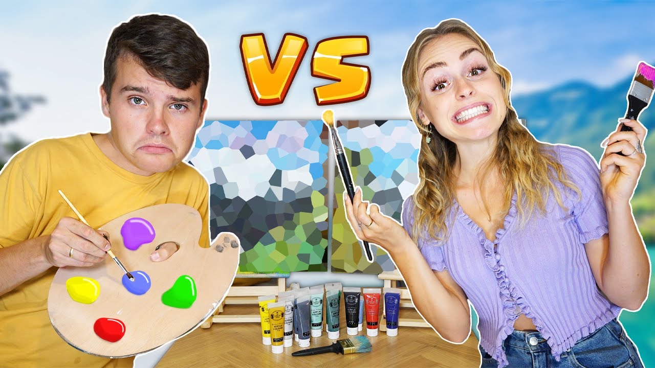 Vi følger en Bob Ross Tutorial!