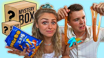 VI ÅBNER MYSTERY BOXES! (Slik, Slim & Fidgets)
