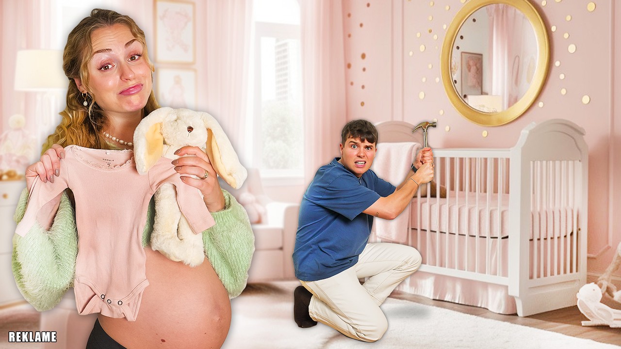 Vi laver vores BABYS værelse!