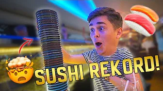 Min nye træningsserie! - SLÅR RUNNING SUSHI REKORD!