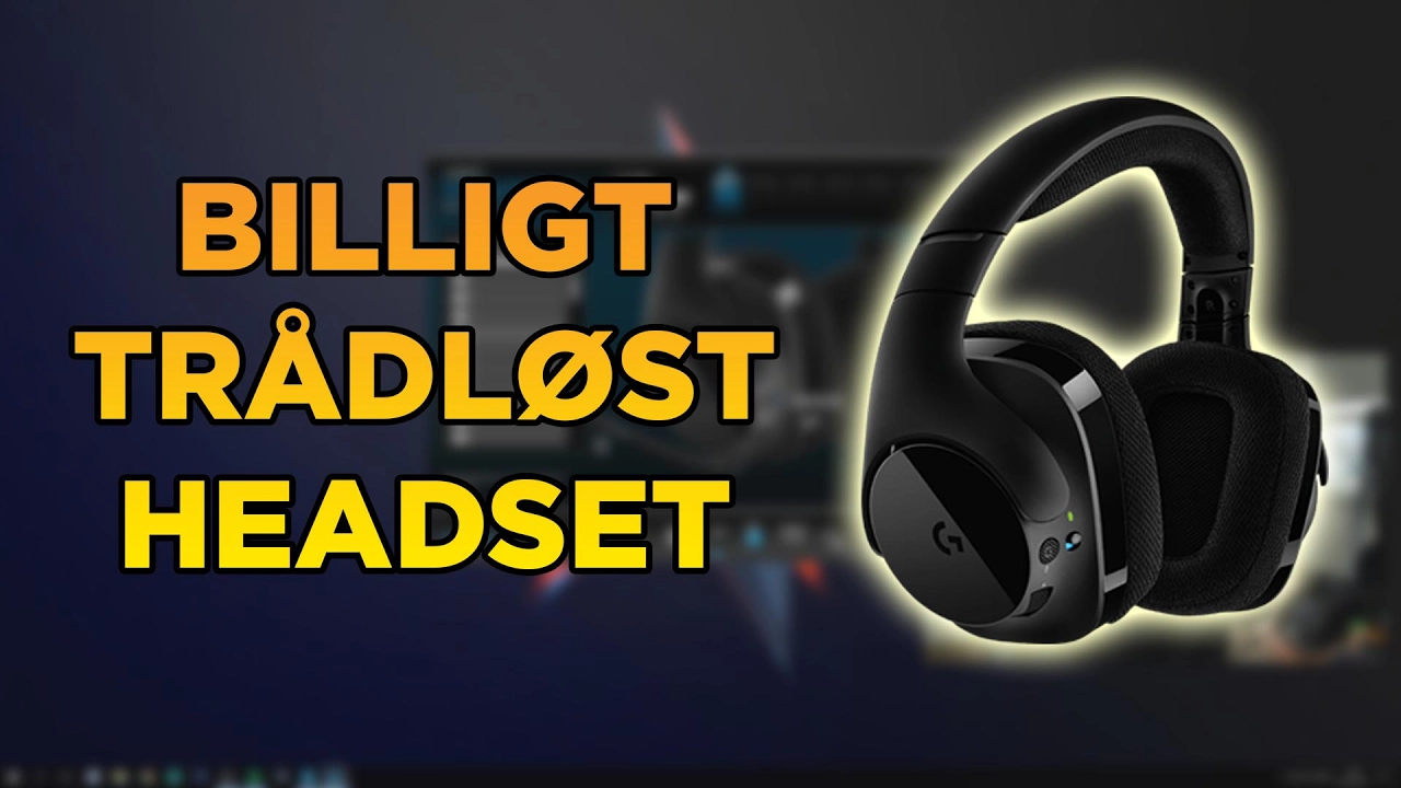 [DK] Pakke fra Logitech! Unboxing og review af Logitech G533!