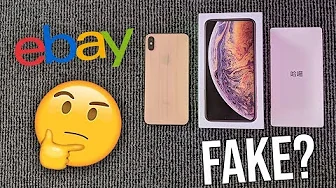 VAR MIN IPHONE XS MAX FRA EBAY FAKE?