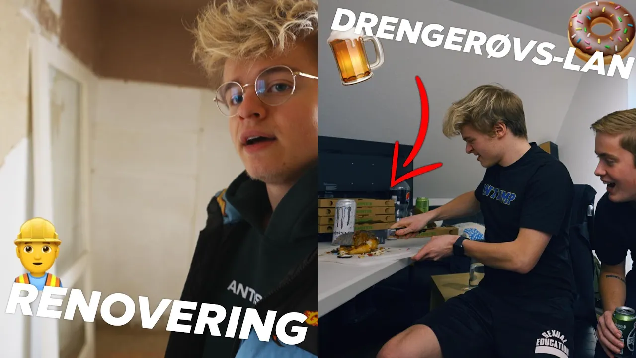 SÅ LANGT ER JEG KOMMET MED LEJLIGHEDEN + LAN-VLOG