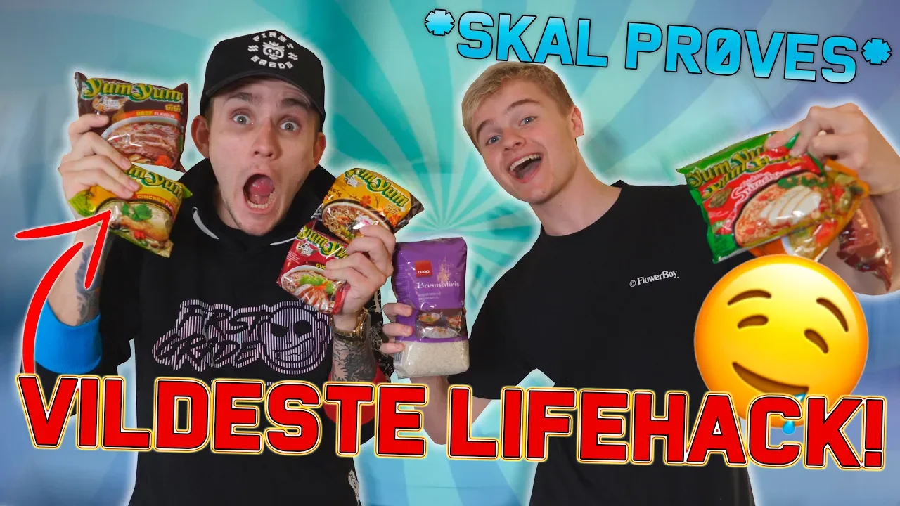 VILDESTE YUM YUM OG RISBLANDING - MAD LIFEHACK MED JAX & EIQU!
