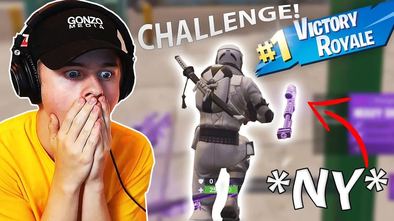 Prøver *NY* Heavy Sniper I Fortnite: Battle Royale (Default Dance *CHALLENGE*)