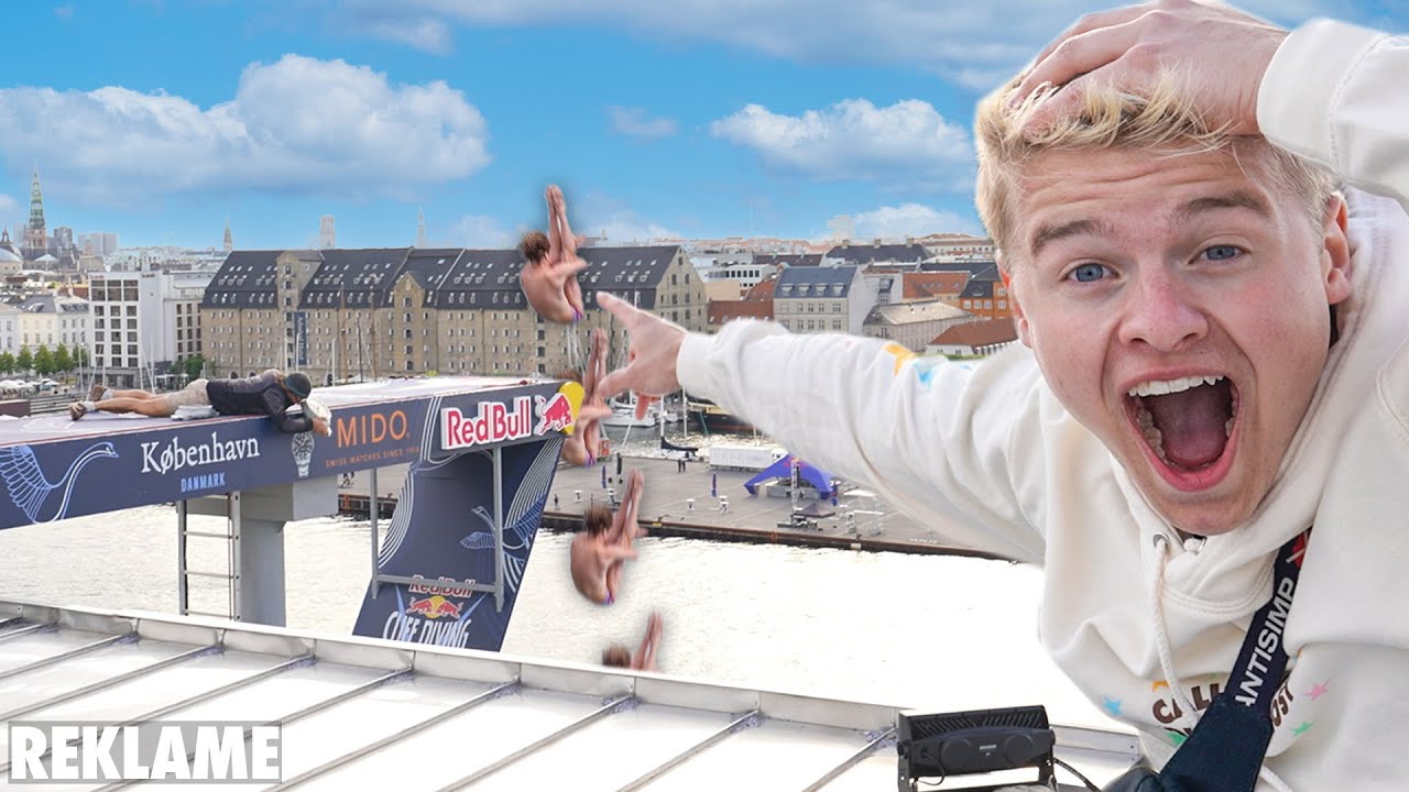 HOPPER UD FRA OPERAEN!? (RED BULL CLIFF DIVING)