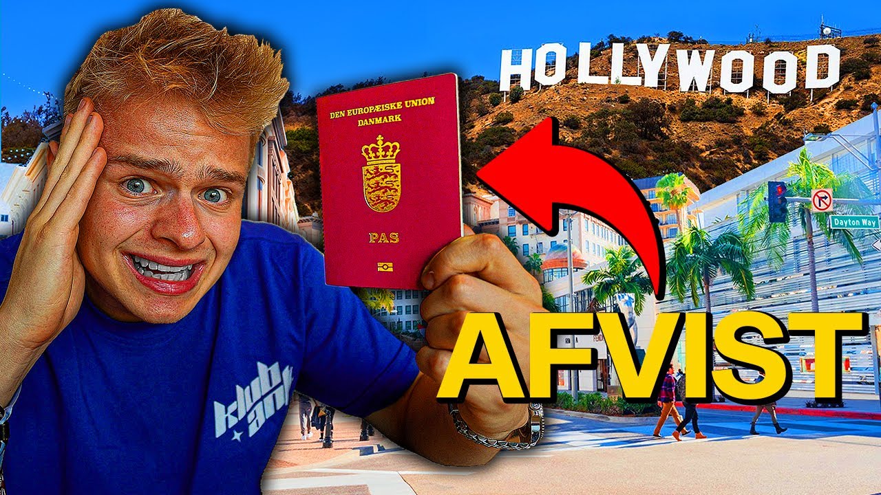 Jeg Blev Afvist I Lufthavnen... (LA Vlog)