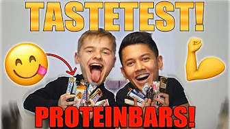 VI TESTER PROTEINBARS! m. Maxsa! - TASTE-TEST/BLINDSMAGNING
