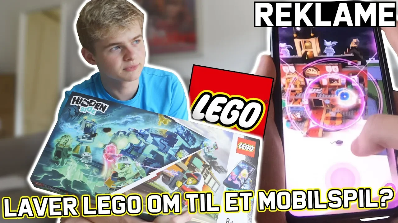 ER BLEVET UDFORDRET TIL LEGO HIDDEN SIDE CHALLENGE! *GIVEAWAYS*