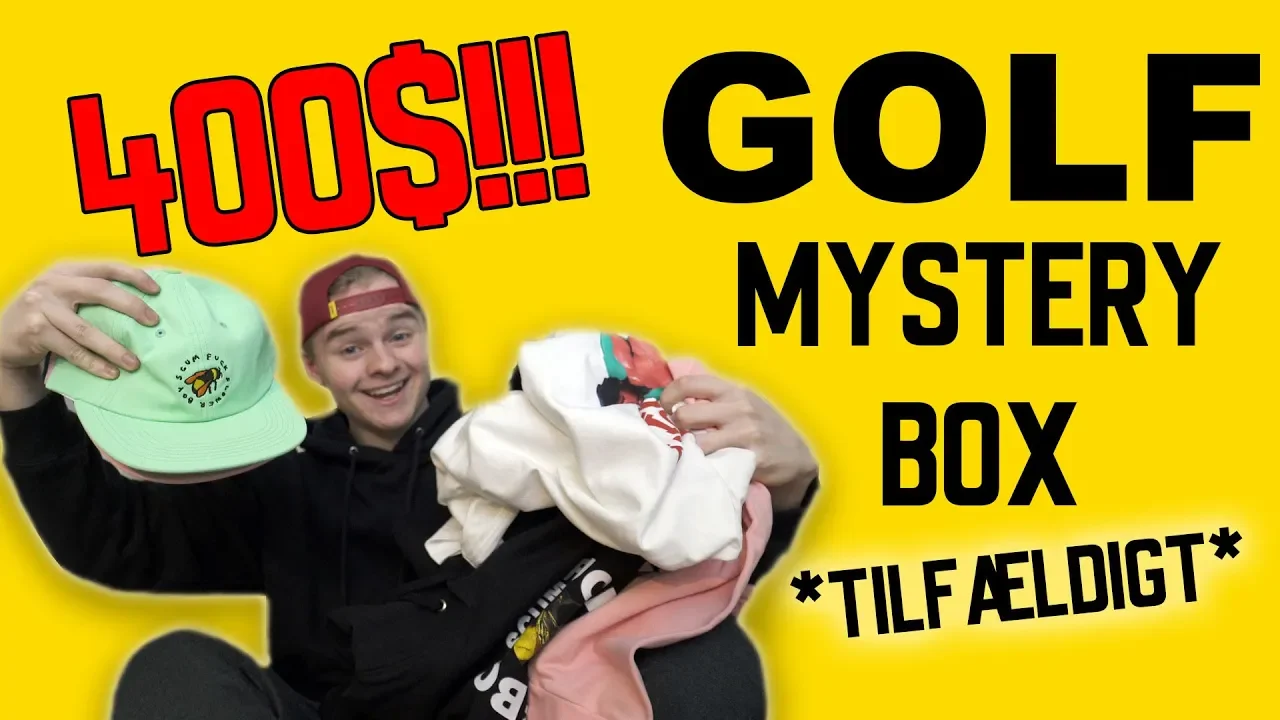 ÅBNER MYSTERY BOXES FRA GOLF WANG!
