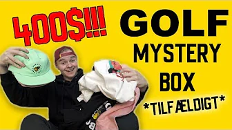 ÅBNER MYSTERY BOXES FRA GOLF WANG!