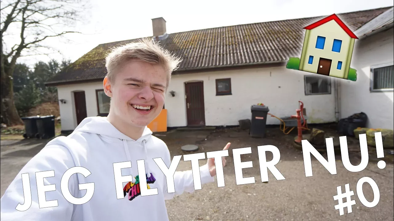 JEG FLYTTER IND! - FLYTTEVLOG #0