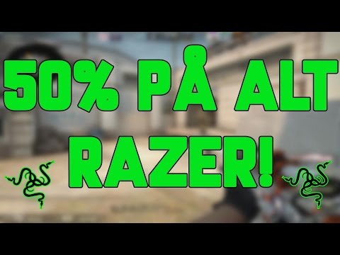 [DK] 50% AF PÅ ALT RAZER?!!?