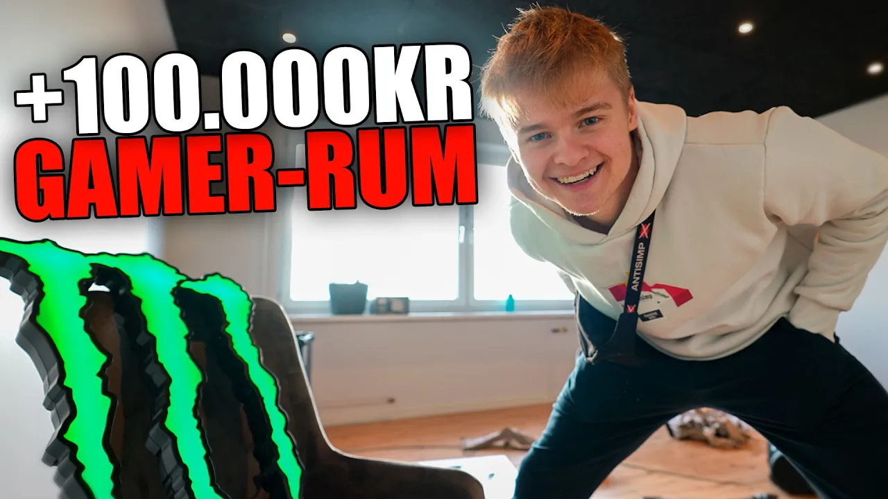 DETTE BLIVER DET ULTIMATIVE GAMER-RUM