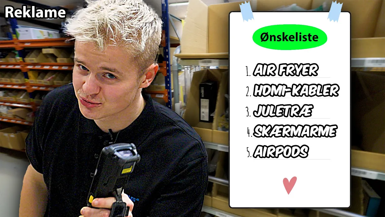 PAKKER MINE FØLGERS ORDRE