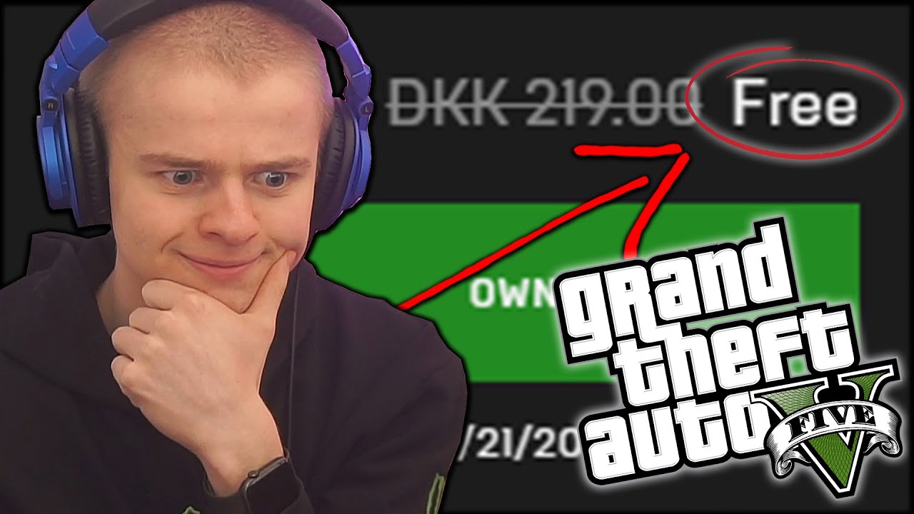 SÅDAN FÅR DU GTA V HELT GRATIS! + NY KANAL??