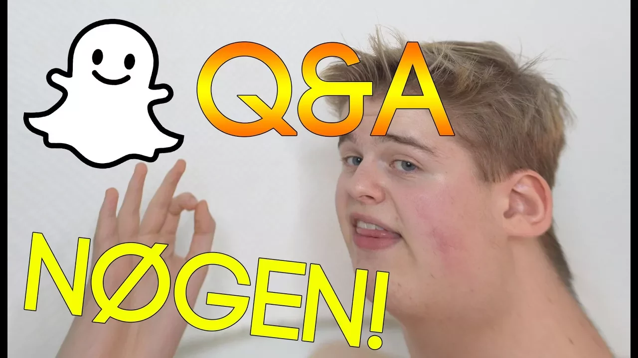 JEG ER NØGEN OG VÅD IMENS JEG BESVARER JERES SPØRGSMÅL! - SNAPCHAT Q&A #1