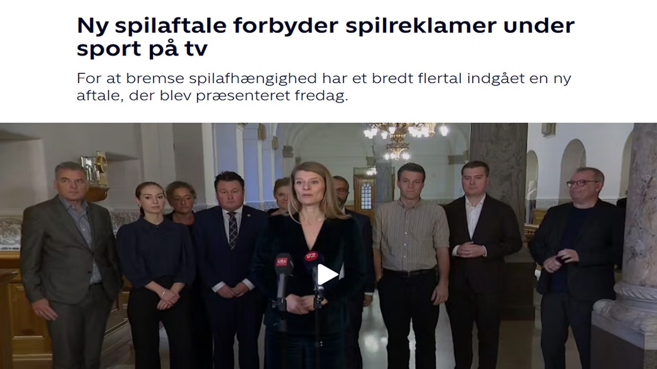 Danmark Forbyder Spilreklamer