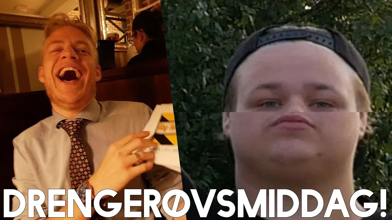 DRENGERØV MED FUTTE OG FEW + SPONTAN MIDDAG MED GEX!