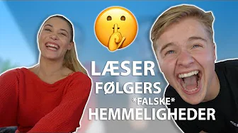 JEG LÆSER FØLGERS *FALSKE* HEMMELIGHEDER MED SOPHIA BROWN