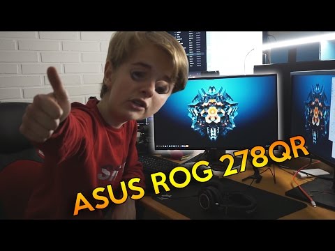 [DK] ASUS ROG SWIFT PG278QR UNBOXING! + Førstehåndsindtryk!