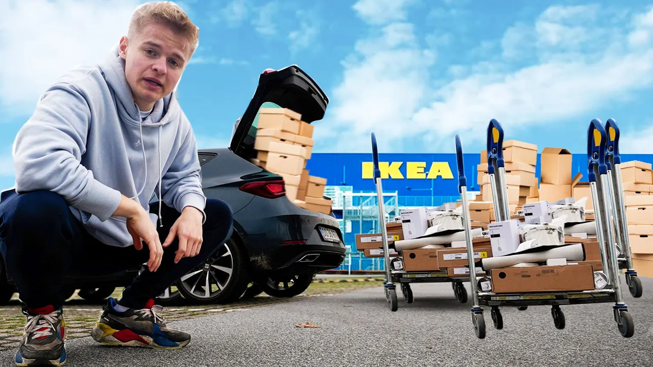 KØBER TING I IKEA TIL LEJLIGHEDEN!!