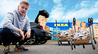 KØBER TING I IKEA TIL LEJLIGHEDEN!!