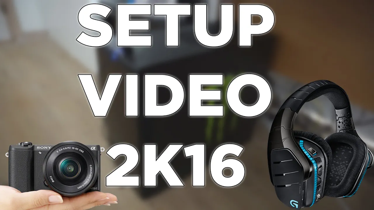 [DK] SETUP VIDEO 2K16! NYT KAMERA!