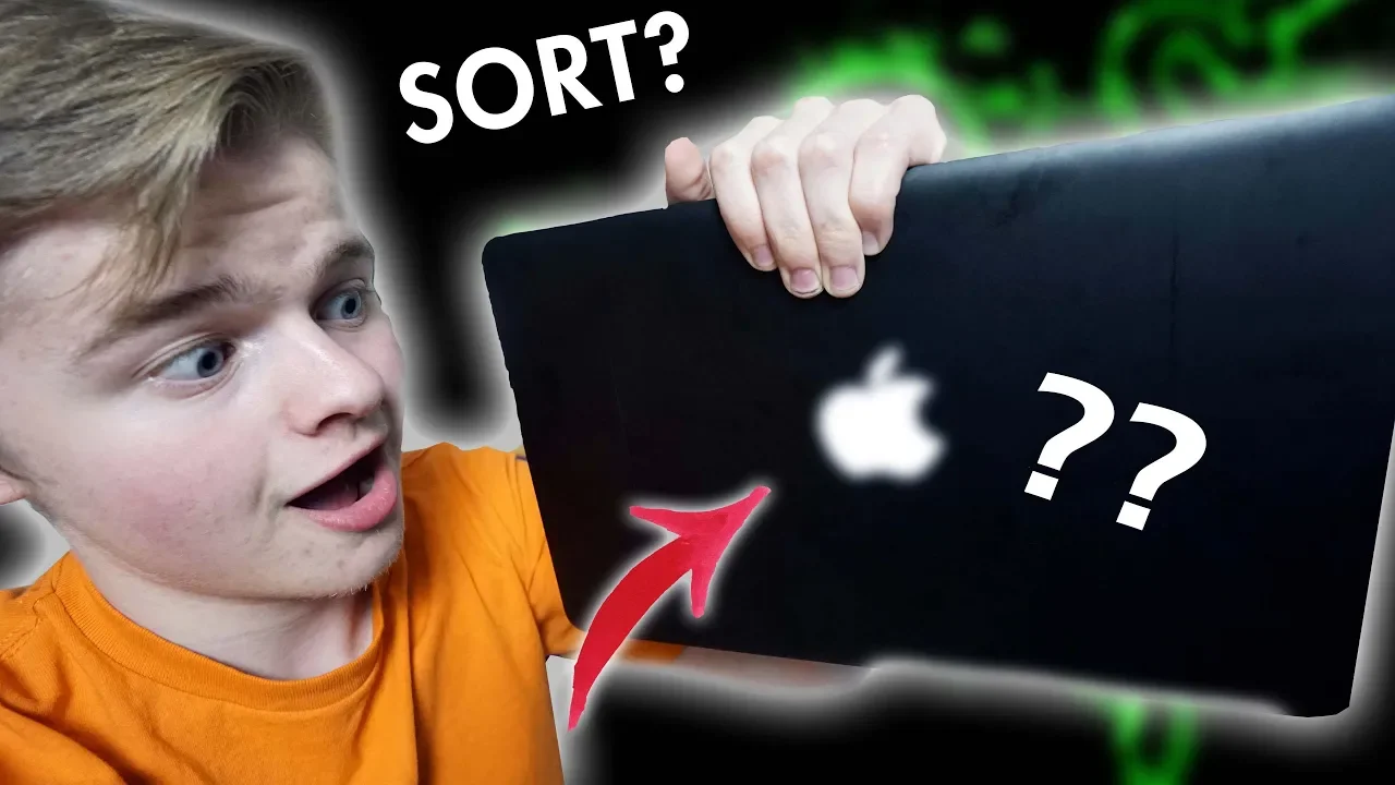MACBOOKS SORTE BROR?! - RAZER BLADE STEALTH