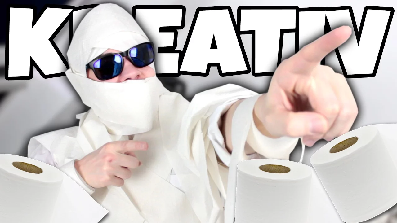 Kreativ med Toiletpapir!