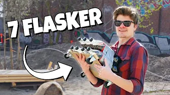 Bygger en COLA + MENTOS Bil!