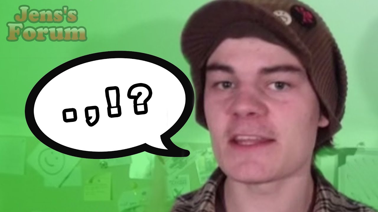 Punktum, Komma Og Andre Ubrugelige Ting - Jens's Forum