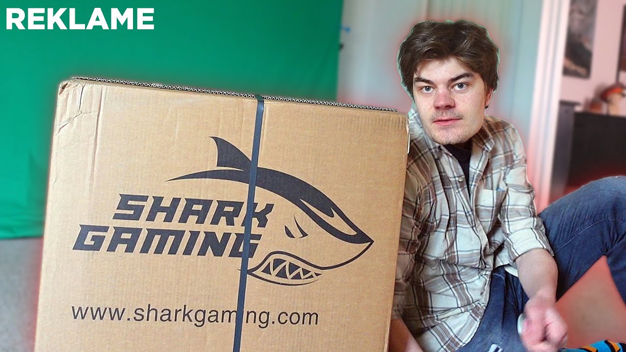 KÆMPE pakke fra SharkGaming!