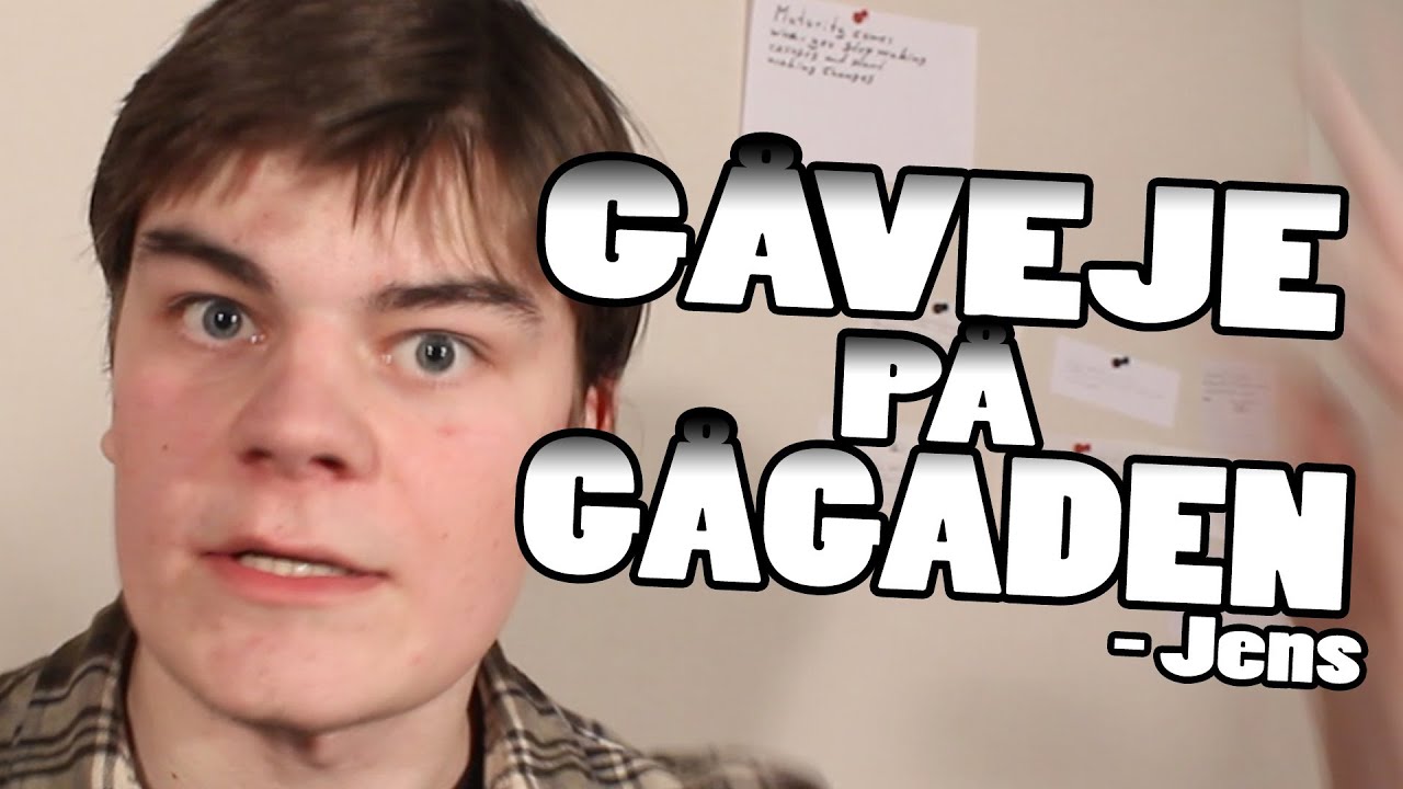 Gåveje på Gågaden - Jens