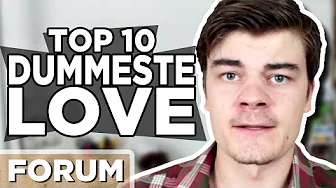 10 DUMMESTE Love I Verden!