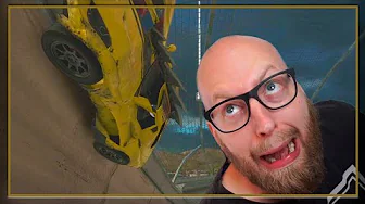 Kører På Hovedet i Vanvidsbil!