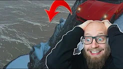 VILDT løb ved klipperne (LANGT NED)